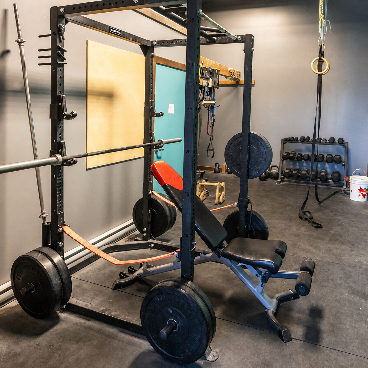 Top Out's fully equipped fitness centre